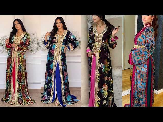 أرووووع وآخر ماكين في خياطة القفطان المغربي لسنة 2024 caftan marocain