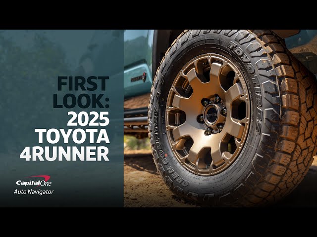 2025 Toyota 4Runner First Look | Capital One Auto Navigator