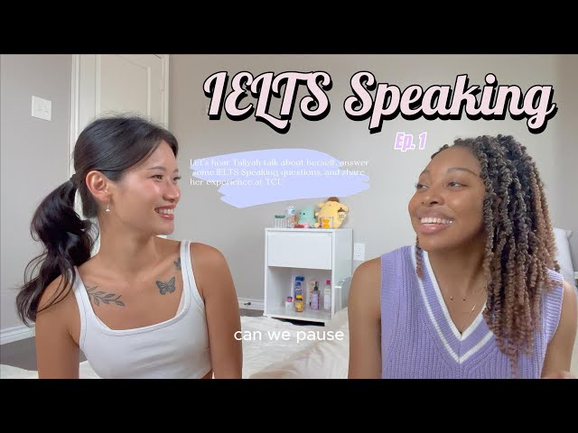 Let's answer some IELTS questions with Taliyah!!!