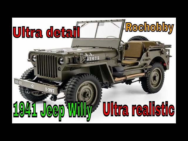 Rochobby 1/12  jeep willy 1941 mb scaler review unboxing