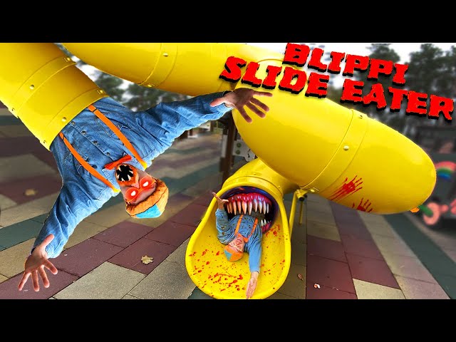 BLUPPI SLIDE EATER eat Bluppi