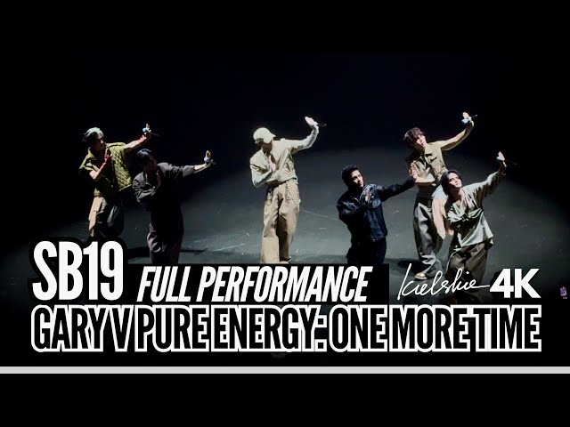 SB19 in Gary V Pure Energy: One More Time Concert | FULL PERFORMANCE | 4K HDR Quality