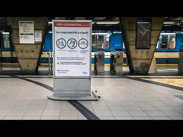 The Montréal Métro During the Covid-19 Pandemic