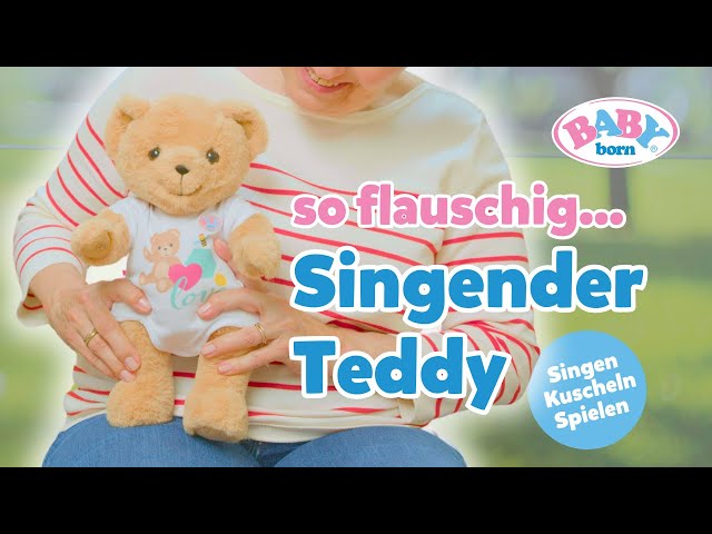 🧸✨ Musikalische Kuschelmomente mit dem singenden Teddy | BABY born