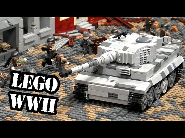 Huge LEGO WWII 'Saving Private Ryan' Battle at Ramelle