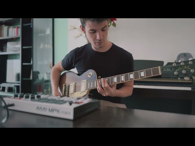 Making Lo-fi Beat with a Guitar | Live Looping with Akai MPK Mini