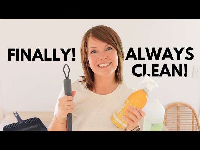 New! Minimalist Cleaning Routine! (Easy + Practical)