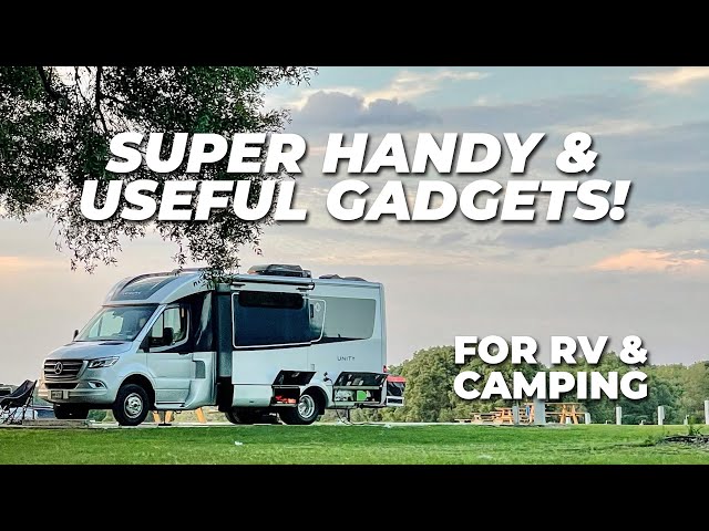 Unboxing 5 Super Useful Camping & RV Gadgets & Tools.