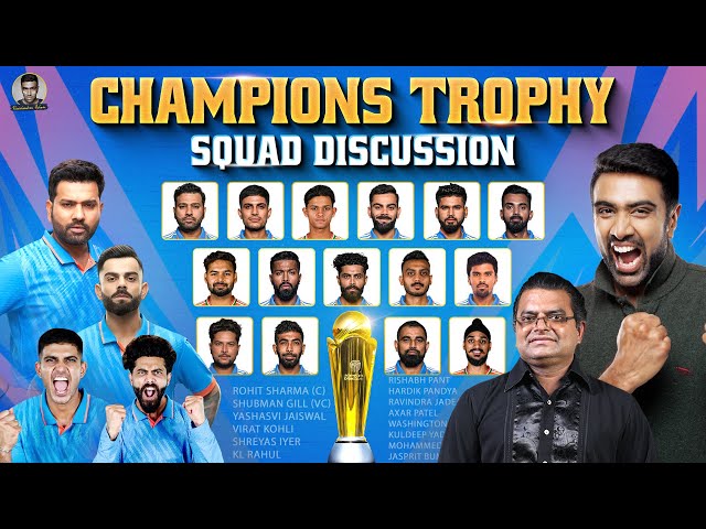 The Champions Trophy Discussion Show 🏆 | R Ashwin | PDogg