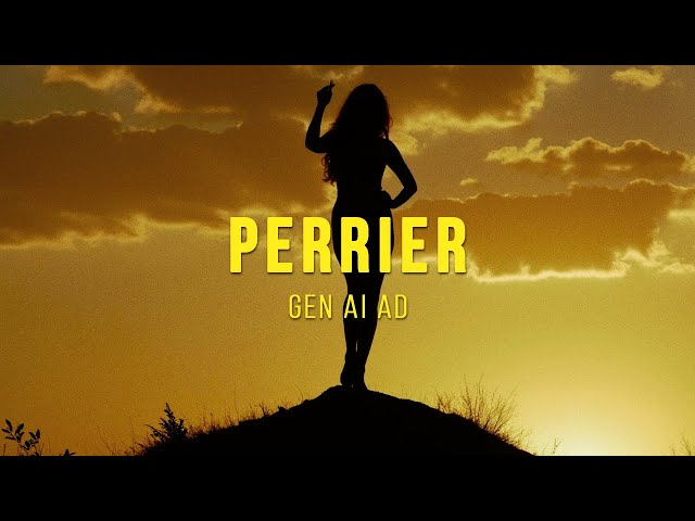 Recreating Perrier Ad from 1991 | AI Spec Ad