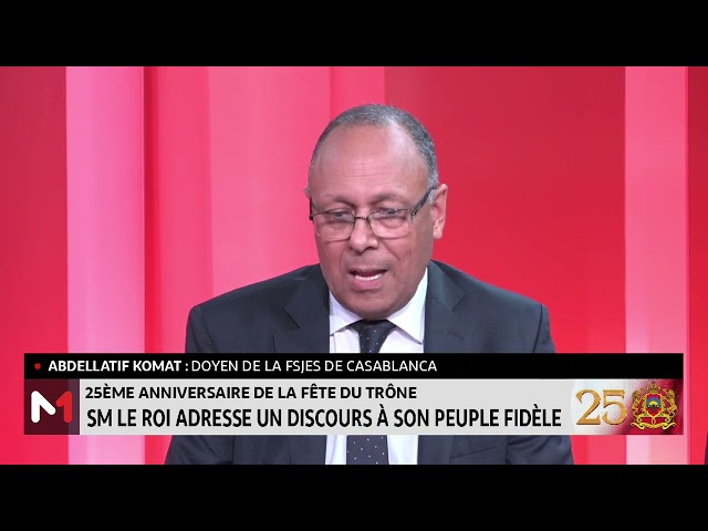 Abdellatif Komat : " Sous le règne du Roi Mohammed VI, le Maroc s´est métamorphosé"