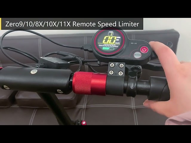 Speed Limiter for Zero scooter with QS-S4 LCD Throttle