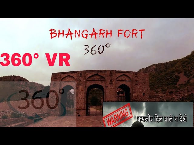 Bhangarh ka kila in 360° view | Asia's most haunted place bhangarh fort in vr | Rajasthan