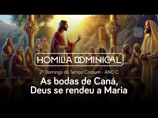 As bodas de Caná – Deus se rendeu a Maria: Homilia do 2º Domingo do Tempo Comum, Pe. Fábio (Ano C)