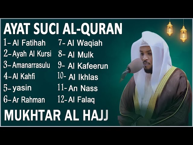 Alquran Dengan Suara Yang Sangat Indah | Alfatiha, Alkahfi,Yasin,Alwaqia, Arrahman,Almulk Almoeathat