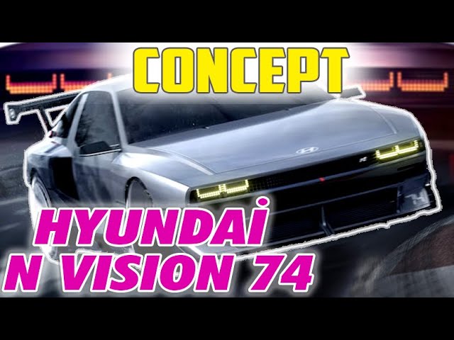 New Hyundai N Vision 74 | Concept | Hybrid | The presented new concept car