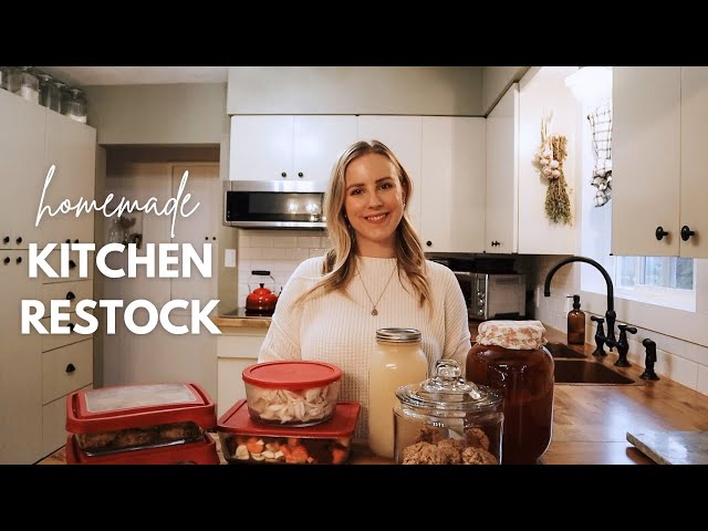 Weekly Kitchen Restock & Meal Prep