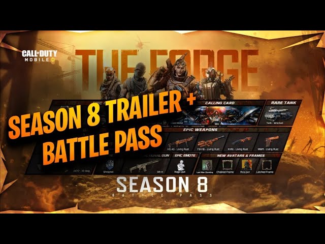 *NEW* SEASON 8 OFFICIAL TRAILER & BATTLE PASS TRAILER OF CALL OF DUTY MOBILE