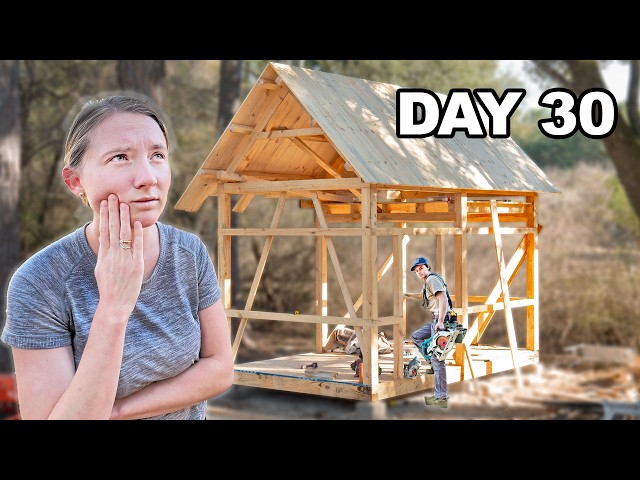 The Tiny Cabin Build Of My Dreams - From Trees to Cabin