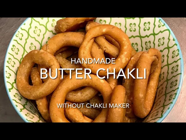 Butter chakli without chakli maker