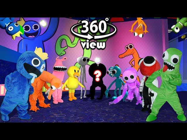 NEW Rainbow Friends in Real Life New PHASES VR 360° (Speed 999x) Friday Night Funkin' (Fnf Rainbow)