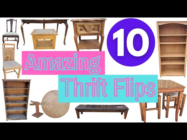 10  Amazing DIY Thrift Flip Furniture Makeovers That Will Inspire You