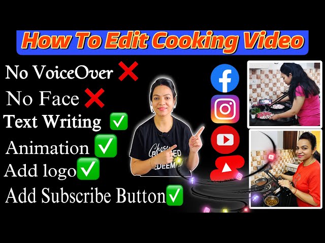 how to edit cooking videos for youtube | vn app se cooking video kaise edit karen | video editing