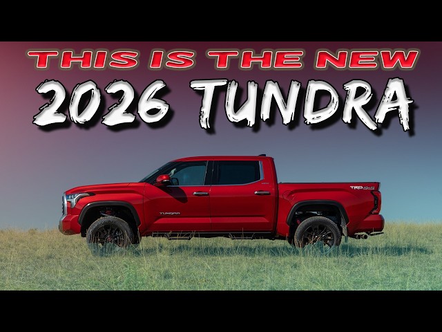 2026 Toyota Tundra Refresh: Tow Hooks, Wireless Charger, Trailhunter Model, Tundra HD Update