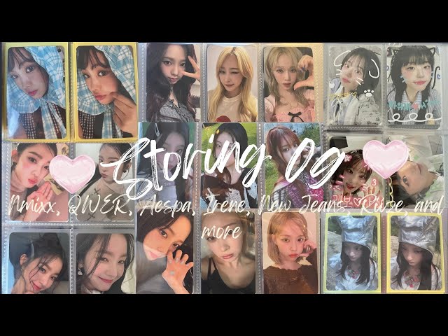 Feb Storing photocard video| Nmixx, Illit, New Jeans, Irene , Aespa, and more #09