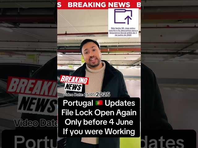 Portugal Immigration Breaking News - File Lock??