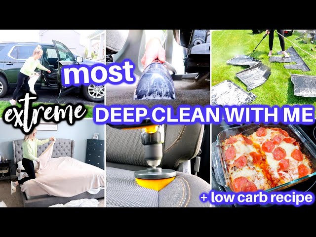 *EXTREME* ULTIMATE CLEAN WITH ME 2021 | ALL DAY EXTREME SPEED CLEANING MOTIVATION | JAMIE'S JOURNEY