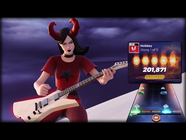 100% Flawless Green Day - Holiday Expert FC | Fortnite Festival Lead Guitar