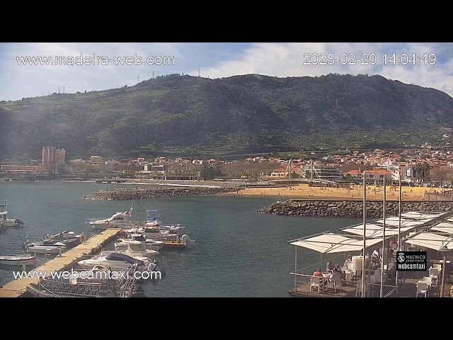 Port of Machico HD Live Webcam, Madeira Island