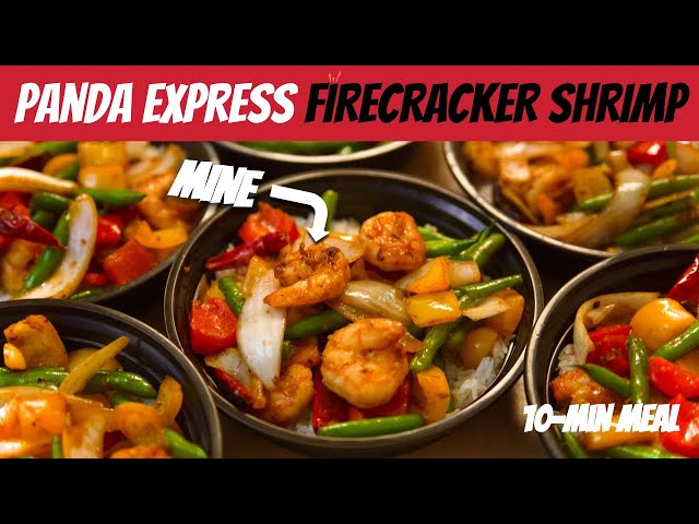 Making Panda Express Firecracker Shrimp At Home | But Better