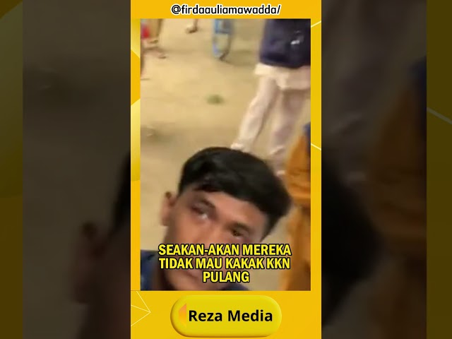 SEDIH SEMUA ANAK SD MENANGIS SAAT KAKAK KKN PAMIT PULANG KE KAMPUSNYA