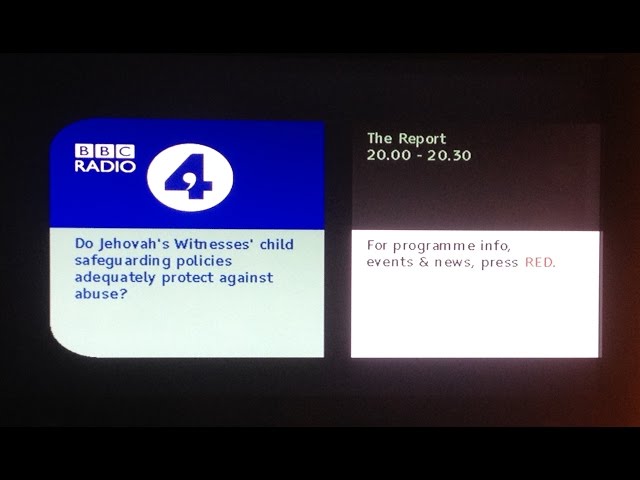 BBC Radio 4 Broadcast July 2015 ∙ Jehovah's Witnesses and Child Sexual Abuse. Watchtower JW.org