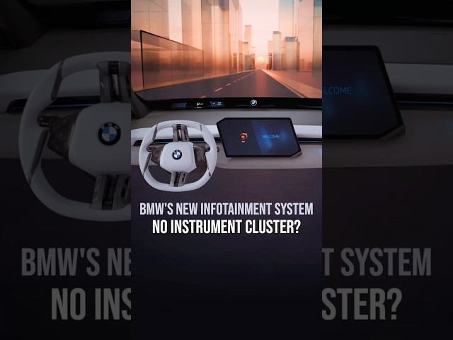 BMW’s new infotainment system concept #shorts