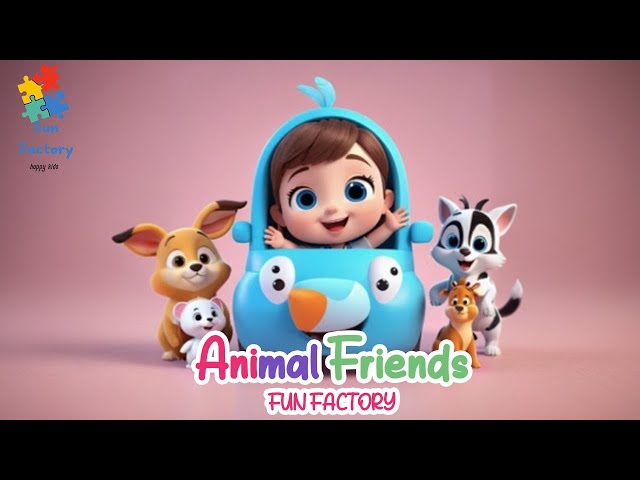 Animal Friends (Animal Version) | Fun Factory  & Kids Songs