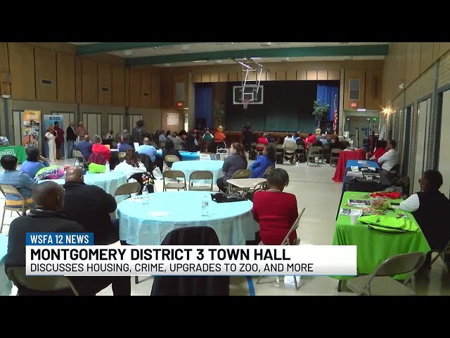 Montgomery's District 3 holds town hall