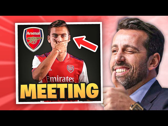 Paulo Dybala Agent MEETING With Arsenal For FREE Transfer! | Gabriel Martinelli New Kit Number 11!