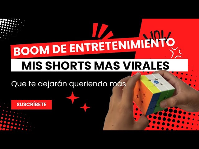 ¡Boom de Entretenimiento! Mis Shorts Más Virales queTe Dejarán Queriendo Más #cuborubik #rubikscube