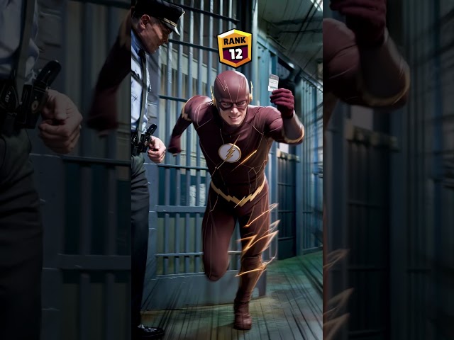 Batman, Superman & Flash's Epic Prison Escape! #shorts #brawlstars #batman