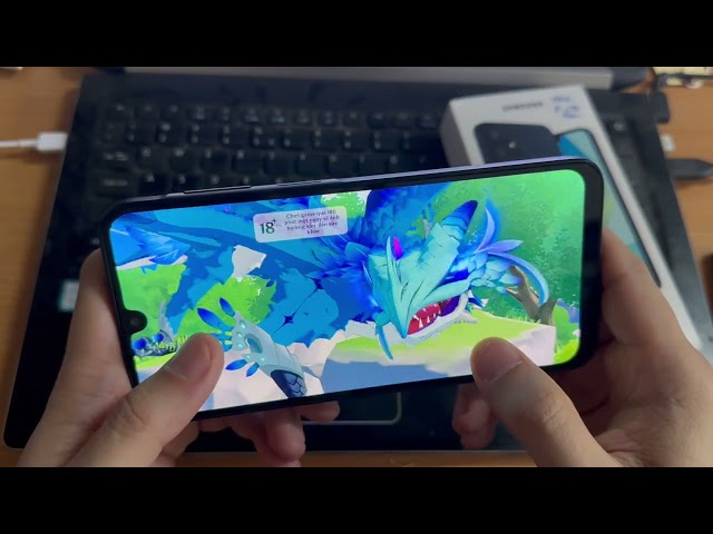 Samsung Galaxy A16 5G test game Genshin Impact Max Graphics 2025