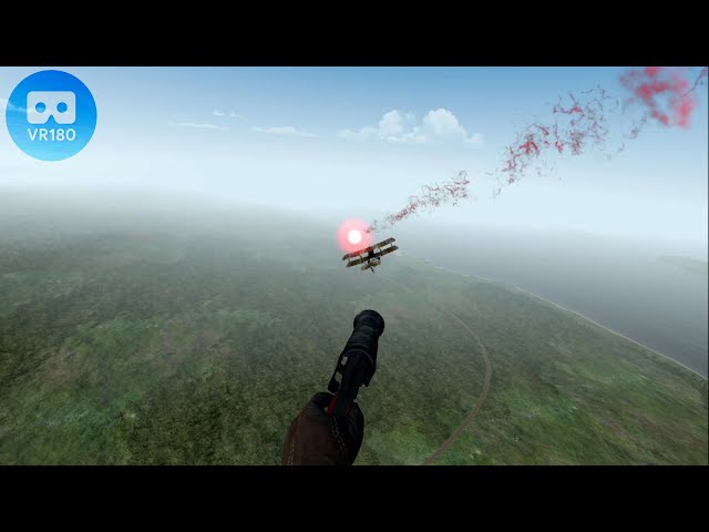 Flare Gun Combat! [Warplanes: WW1 Fighters] 3D VR180