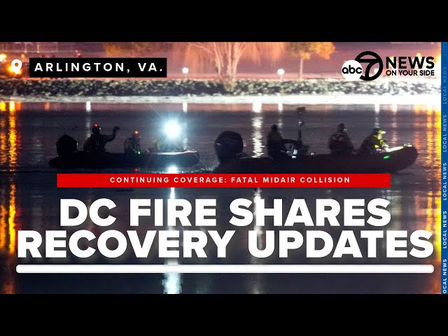 D.C. officials hold press conference on tragic plane crash