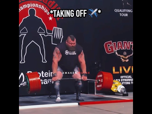 Eddie Hall lifting 500kg & breaks world record #eddiehall #gymedit #gym