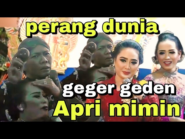 Derrrr...!!! panggung geger geden mergo polahe Mimin limbukan Ki Seno nugroho@sindencantik