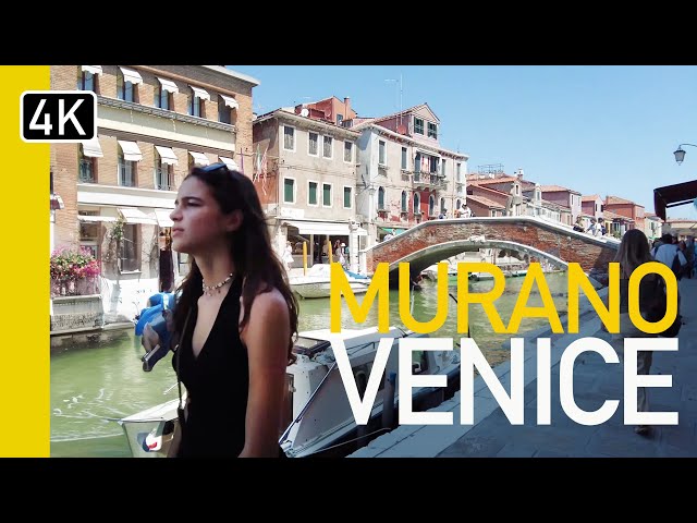 (cc) Discover The Top Spot In Venice! Stunning Murano Italy 4K Walk 2024