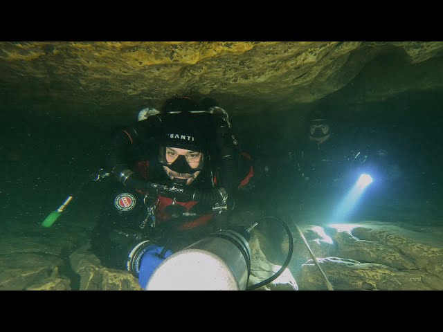 Cave diving in oliero - Covol dei siori 01/12/2024