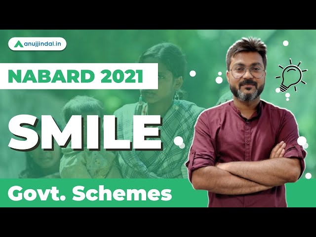 NABARD Grade A 2021 | Government Schemes | SMILE by Manish sir